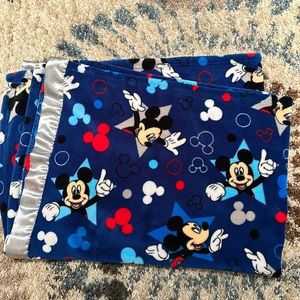 49X 36 Mickey Mouse throw and 49x 38 Paw patrol throw like new